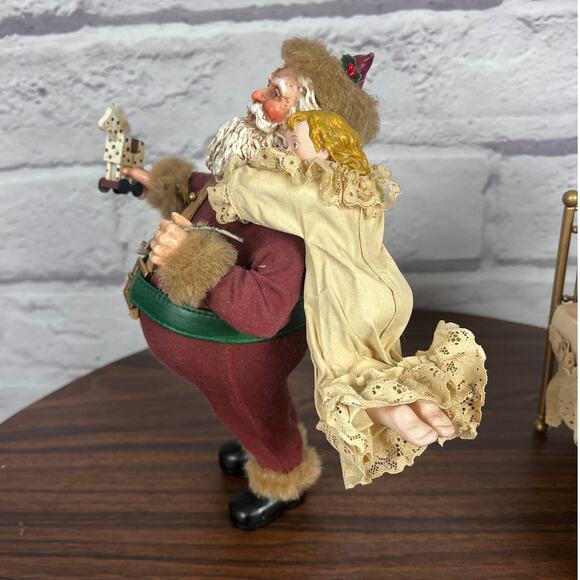 KSA Kurt Adler Fabriché Thomas Nast Santa Caught In The Act Figure Limited Run - Picture 6 of 12
